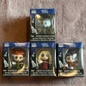 Funko Hocus Pocus Minis Complete Set - Winifred, Sarah, Mary & Stone Variant
